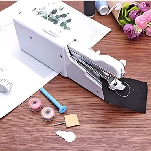 Electric Handy Stitch Mini Hand Sewing Machine Stapler Style Mini Machine Home Tailoring Silai Machine Emergency Stitching Handheld Sewing Machine For Emergency Stitching (1)